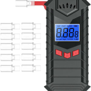 DealClub: 2x Digitaler Alkoholtester Tragbar Atemalkohol mit 10 Mundstücken für €15,99 statt €27,98 &#043; VSK
