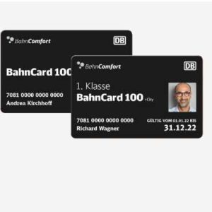 🚄 BahnCard 100 Young bis 26 Jahren + BahnCard 100 Senior ab 65 Jahren für 2664€ für ein Jahr