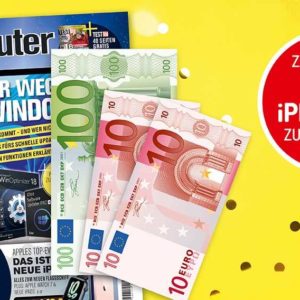 zum 25 jährigen Jubiläum: COMPUTER BILD-Abo mit 120-Euro-Prämie: statt 153,90 € nur 33,90 €