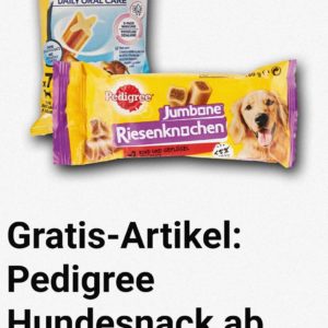Netto MD-Adventskalender (in der App): "Pedigree Hundesnack ab 40 g" – gratis
