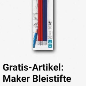 Netto MD-Adventskalender (in der App): "Maker Bleistifte mit Radiergummi - 6 Stück" – gratis