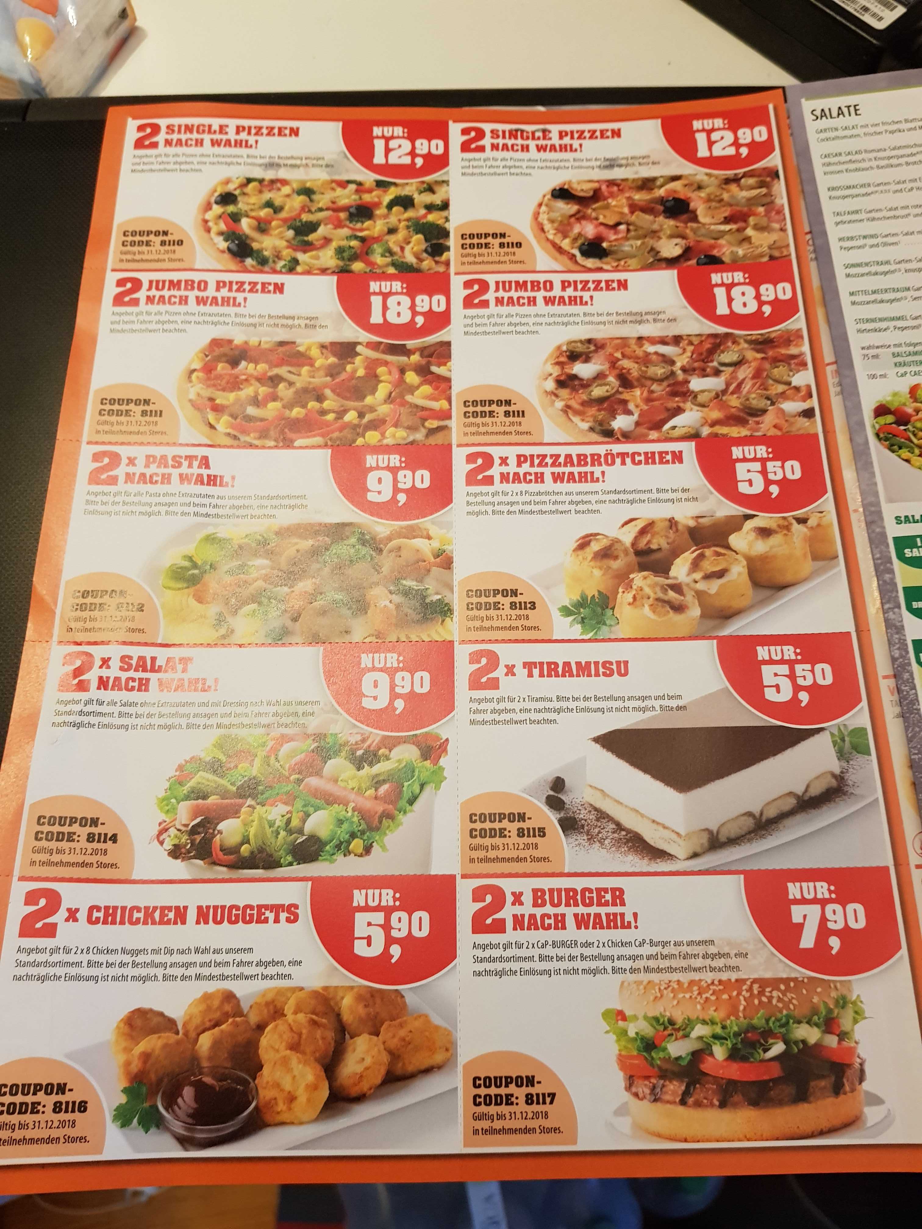 Call A Pizza Gutscheine hallo pizza gutschein kalender 2021