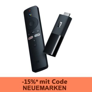 Xiaomi Mi TV Stick EU Mini TV Box Quad Core 1080P Dolby DTS HD Android TV 9.0, 35.27€ (statt 38.85€)