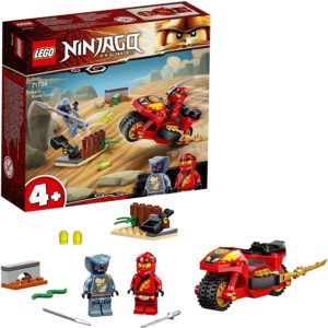 LEGO 71734 NINJAGO Kais Feuer-Bike, Motorrad Spielzeug Set ab 4 Jahre mit Figuren ,6.80€（statt 9.98€）