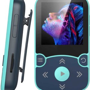 AGPTEK MP3 Player Bluetooth 5.0 Sport 32GB mit 1,5 Zoll TFT Farbbildschirm, 30,79€ auf Amazon