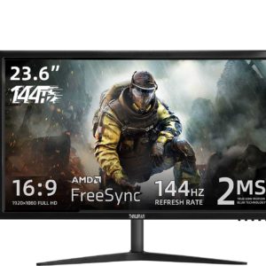 Thinlerain 24 Zoll (23,6'') 144HZ 1920 x 1080P Computer Gaming Monitor, 146,99€ auf Amazon