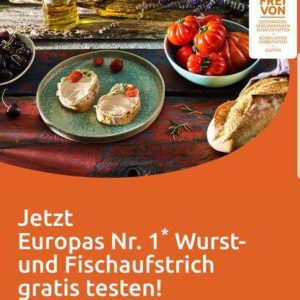 GRATIS Argeta Wurst oder Fischaufstrich testen *verlängert*