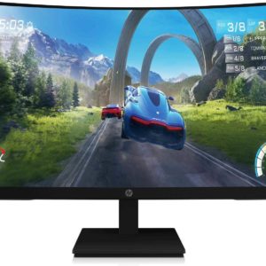 HP X32c Curved Gaming-Monitor 80cm (31,5 Zoll) Full HD, VA, 1ms, HDMI, DisplayPort, AMD FreeSync, 165Hz