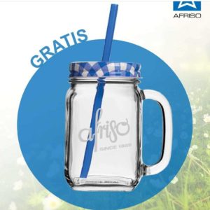 GRATIS Trinkglas für AFRISO Newsletter