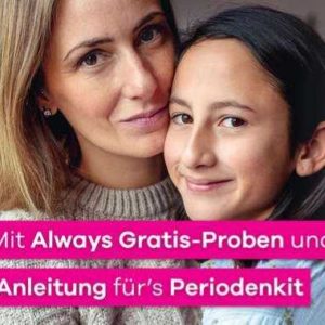GRATIS Always Periodenkit (Binden + Slipeinlagen) kostenlos inkl. Anleitung bestellen