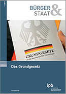 Broschüre &#034;Das Grundgesetz&#034; kostenlos bestellen zum 70. Geburtstag bei der Landeszentrale für politische Bildung BW - auch als CD oder mp3 bzw. Online lesen / hören