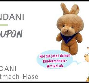 GRATIS LINDANI *Mutmach-Hase* für Kinder zwischen 4 und 10 Jahren in LINDA Apotheke vor Ort