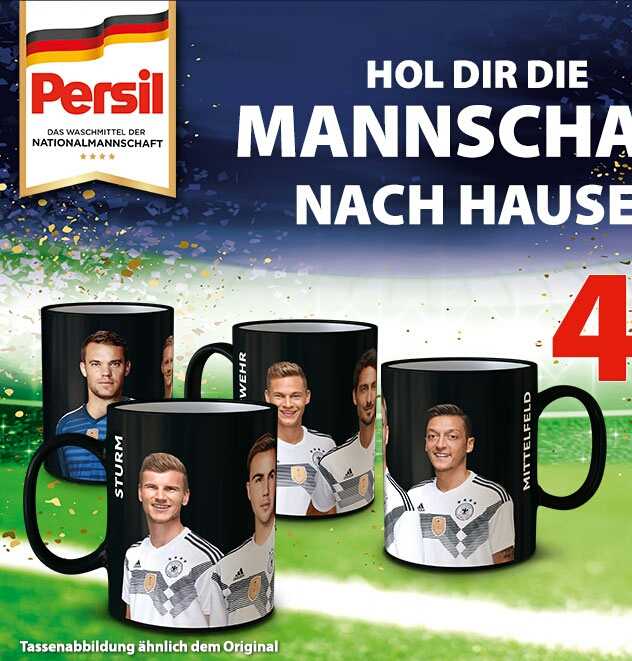 Gratis Dfb Tasse Bei Kauf Von 2 Packungen Persil Bei Rossmann Bis 01 06 18
