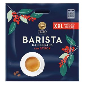 0,04€ pro Pad: Tizio Barista Kaffeepads XXL - 120 Stück ab 4,99€ bei Aldi-Süd lokal