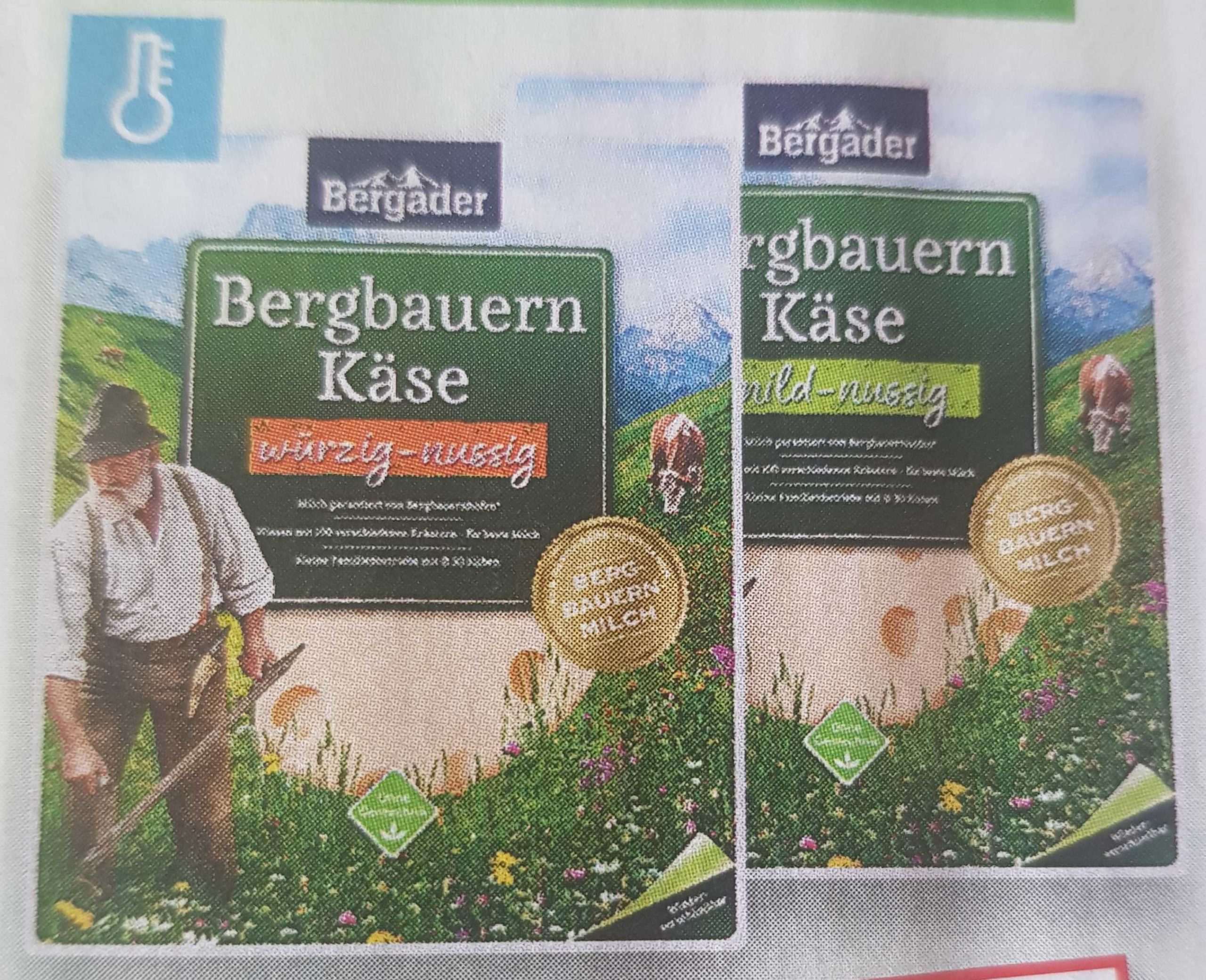 Bergader Bergbauern Käsescheiben