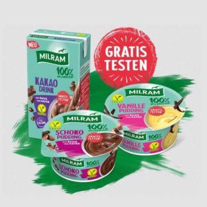 GRATIS Milram Kakao + Pudding 100 % pflanzlich kostenlos testen