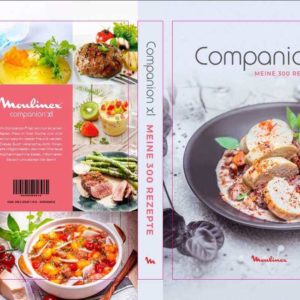 "Moulinex Companion XL Meine 300 Rezepte" Kochbuch (175 Seiten) und "Einfach Vegan Rezepte von Rahel Lutz" kostenlos herunterladen