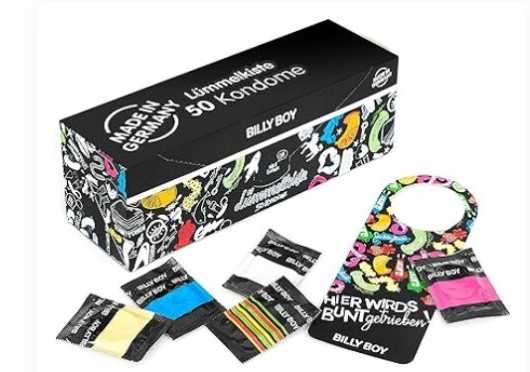 😊 Billy Boy Lümmelkiste Kondom Mix 50 Stück für 15,29€ ✔️ dank Amazon Prime Sparabo