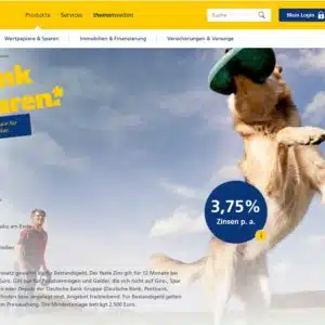 Postbank Zinssparen  &#043; 50€ Lieferando Gutschein
