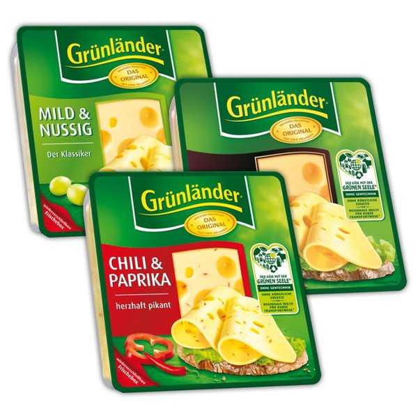 Grünländer Käse Dank reebate 40 Cent zurück