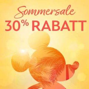 30%-50% Rabatt im ShopDisney beim Sommersale - Minnie Maus - Kuschelpuppe statt für 14.00€ jetzt für 7.00€