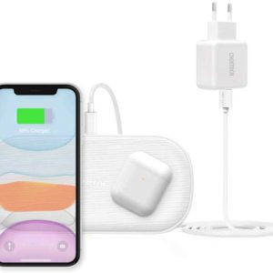 CHOETECH Dual Wireless Charger inkl. Netzteil für 20,29€