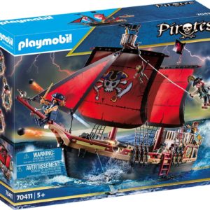 PLAYMOBIL® 70411 To­ten­kopf-Kampf­schiff für 45 € (statt 57,49 €)