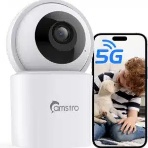 3K Überwachungskamera Innen CAMSTRO 360° Wifi 2,4/5GHz