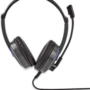 [Prime] NEDIS Gaming Headset GHST200BK (PC, Over Ear, 2x 3.5 mm Anschluss rot/grün, 2,20 m Kabellänge)