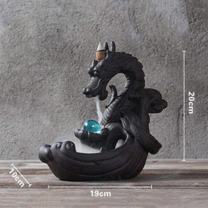 Amazon Prime: YYW Räucherstäbchenhalter, Drachen-Rückfluss-Räuchergefäß (€7,74 statt €25,80)