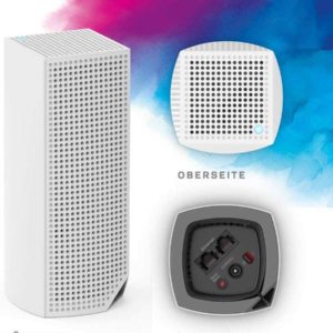 Amazon: Linksys WHW0301 Velop AC2200 WLAN-Router/WLAN-Extender (€95,99 statt €115,99)
