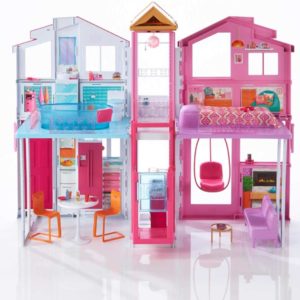 Barbie - Malibu Town House (DLY32) Pink für 77,99 € (statt 96,95 €)