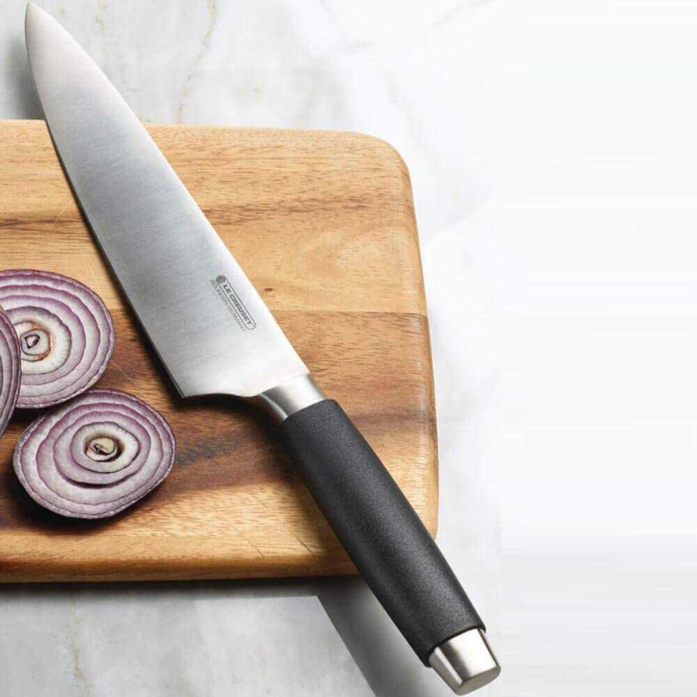 Amazon Prime Le Creuset Santoku Messer, 13 cm 18/8 Edelstahlklinge mit