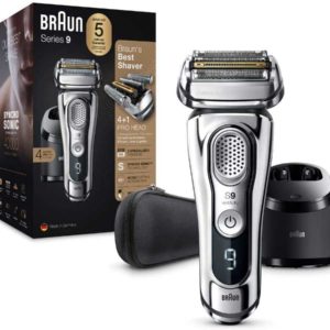 Braun Series 9 Premium Rasierer Herren mit 4&#043;1 Scherkopf, Elektrorasierer & Trimmer