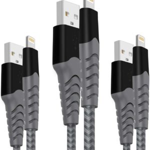 iPhone Ladekabel 3er Pack für 4,99€