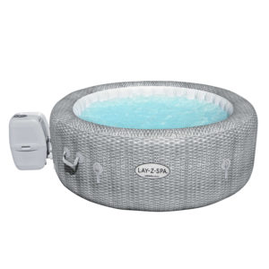 Bestway Whirlpool LAY-Z-SPA Honolulu AirJet 196 x 71 cm Grau für 269€ (statt 299€)