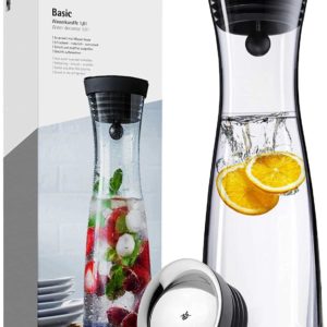 WMF Basic Wasserkaraffe aus Glas, 1 Liter für 19,99€ (statt 24€)