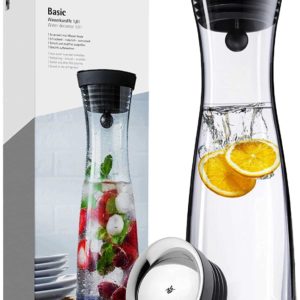 WMF Basic Wasserkaraffe aus Glas, 1 Liter für 19,99€ (statt 23€)