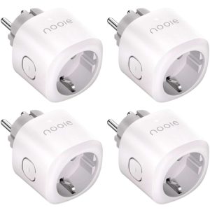 4x Nooie WLAN Steckdose für 25,99€ - Alexa Google Home, 2.4 GHz Smart Steckdosen mit Kindersicherung & Timer