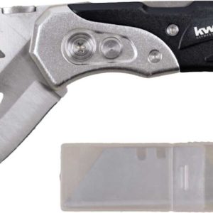 kwb Universalmesser (mit zwei Klingen, Taschenmesser und Cuttermesser, klappbar)