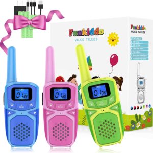 Amazon Prime: Funkiddo Walkie Talkie im 3er-Pack (€12,99 statt €25,99)