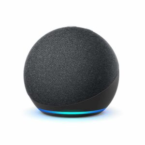 Prime: Echo Dot (4. Generation), Zertifiziert und generalüberholt, Anthrazit | Smarter Lautsprecher mit Alexa