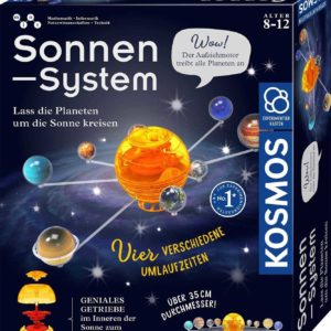 KOSMOS 671532 Sonnensystem, Lass die Planeten um die Sonne kreisen, mechanisches Modell, Experimentierkasten für Kinder ab 8 - 12 Jahre zu Astronomie