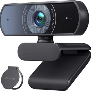 Victure 1080P-Webcam mit Sichtschutz für 15,99€