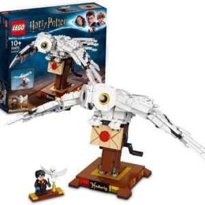 LEGO 75979 Harry Potter Hedwig mit beweglichen Flügeln, Schaustück, Modell für Sammler