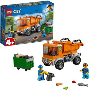 LEGO 60220 City Müllabfuhr, Müllwagen mit Minifiguren und weiterem Zubehör