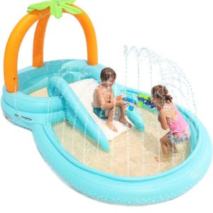 EVAJOY Planschbecken für Kinder, 280 x 180 x 135cm