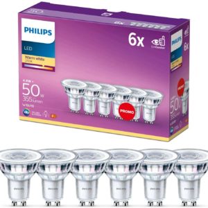 6x Philips LEDclassic  50W Lampe für 9,99€ (statt 19€)