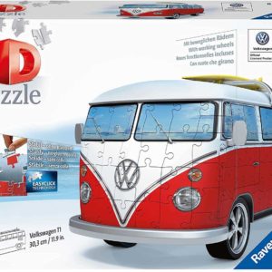 Ravensburger 3D Puzzle 12531 - Volkswagen T1 - 3D Puzzle für Erwachsene und Kinder ab 10 Jahren