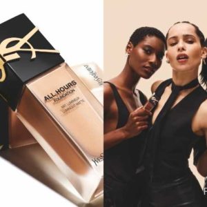 Gratis Produktproben Yves Saint Laurent  All Hours Foundation und Black Opium Parfüm